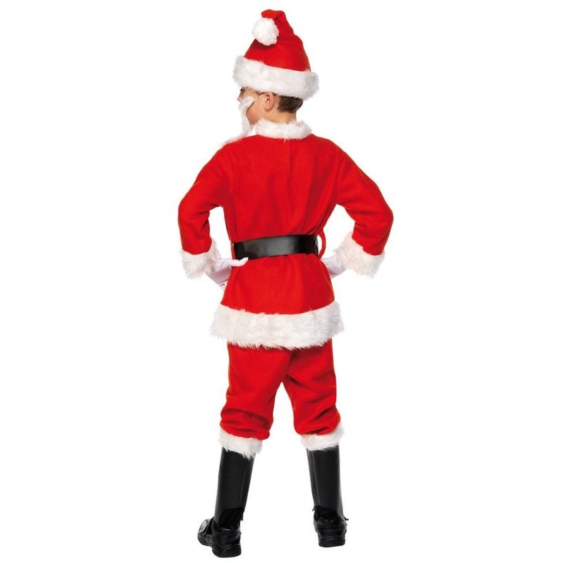 Deluxe Santa Costume & Beard - Jokers Costume Mega Store