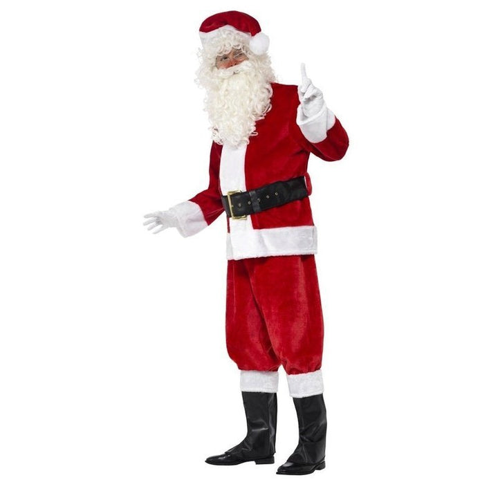 Deluxe Santa Costume & Hat - Jokers Costume Mega Store
