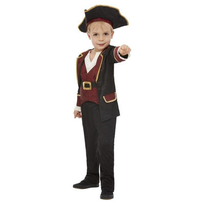 Deluxe Swashbuckler Pirate Costume, Boy - Jokers Costume Mega Store