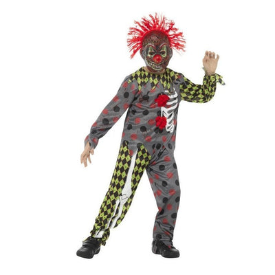 Deluxe Twisted Clown Costume - Jokers Costume Mega Store