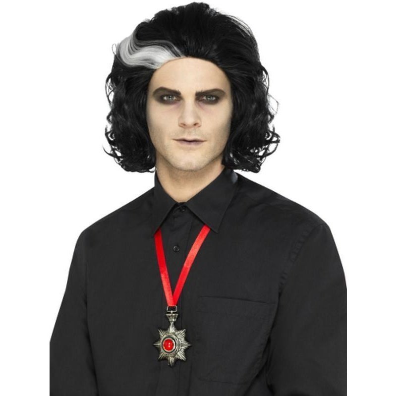 Deluxe Vampire Metal Medallion Necklace - Jokers Costume Mega Store