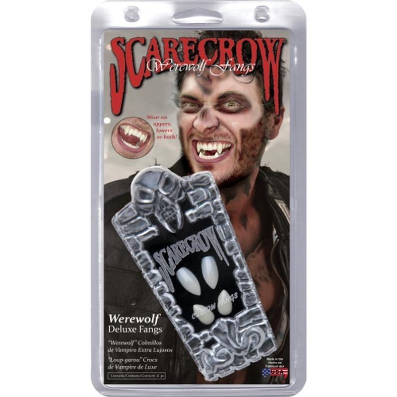 Deluxe Werewolf Fangs - Jokers Costume Mega Store