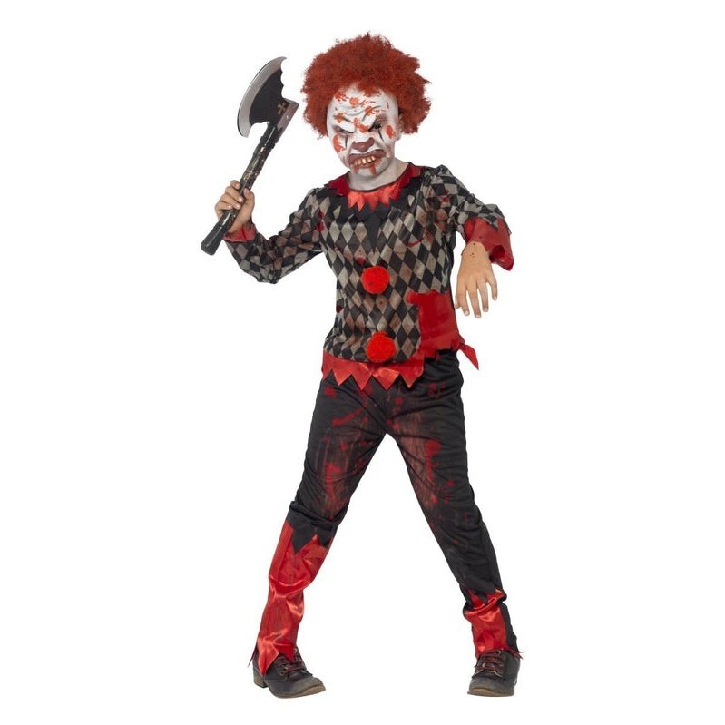 Deluxe Zombie Clown Costume - Jokers Costume Mega Store