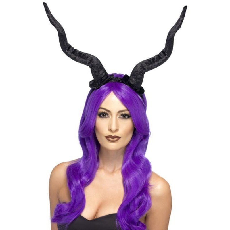 Demon Horns Headband - Jokers Costume Mega Store