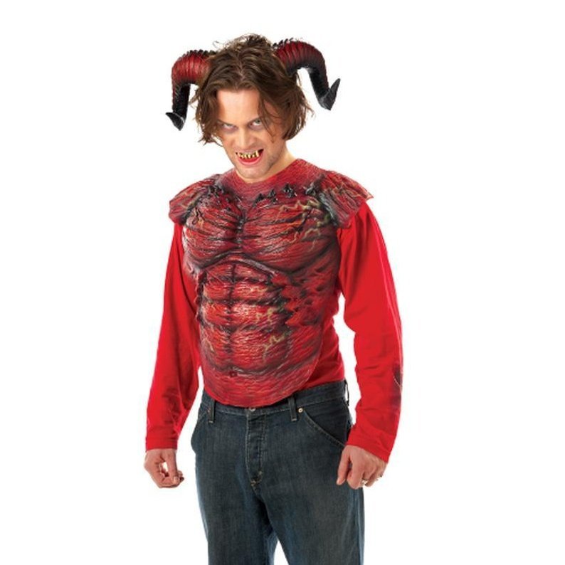 Demon Horns W/Teeth - Jokers Costume Mega Store