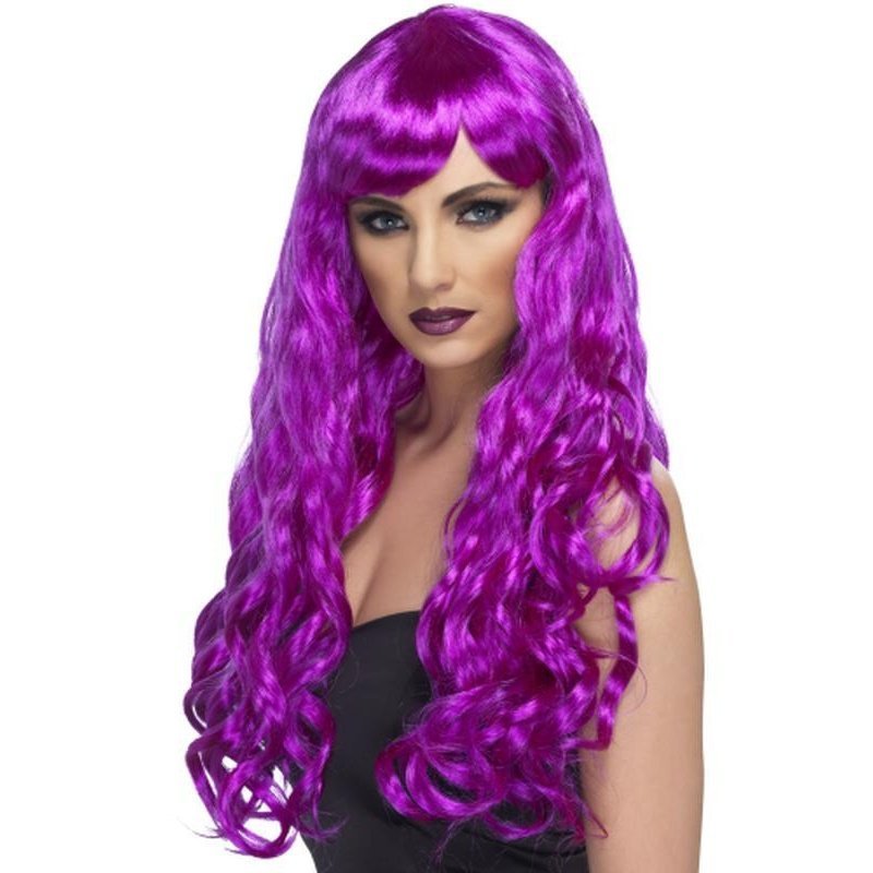 Desire Wig - Purple, Long - Jokers Costume Mega Store