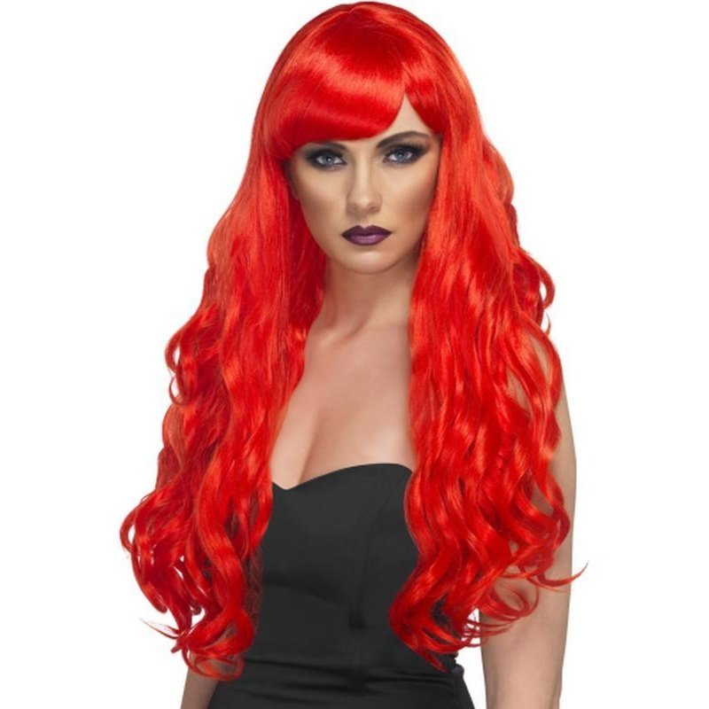 Desire Wig - Red, Long - Jokers Costume Mega Store