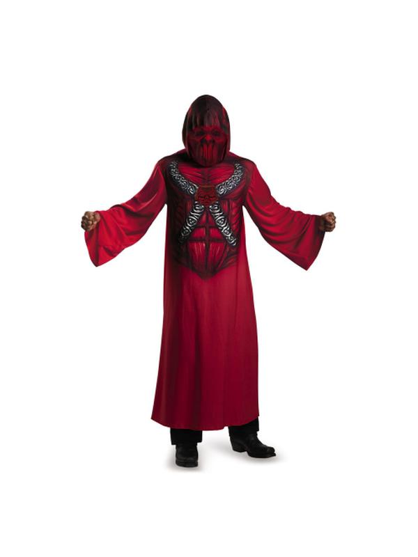 Devil Hooded Print Robe Costume - Jokers Costume Mega Store