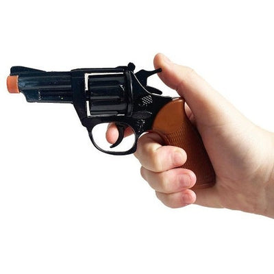 Die Cast .38 Cap Gun – 14cm - Jokers Costume Mega Store