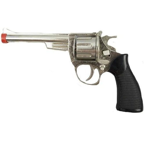 Die Cast 8 Shot Cap Revolver - Jokers Costume Mega Store