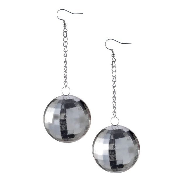 Disco Diva Earrings - Jokers Costume Mega Store