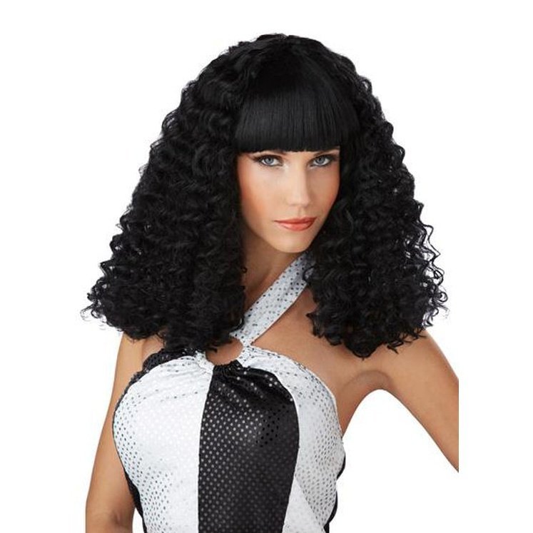 Disco Lady Wig Black - Jokers Costume Mega Store