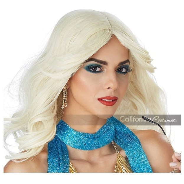 Disco Nights Blonde Wig - Jokers Costume Mega Store