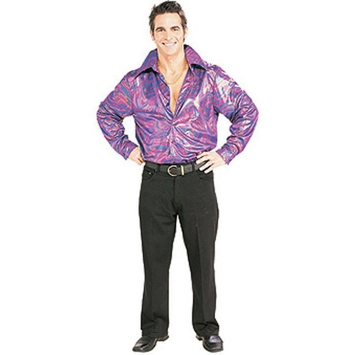 Disco Shirt Adult Size Xl - Jokers Costume Mega Store