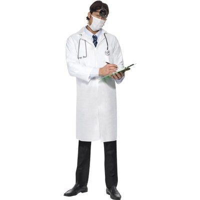 Doctor's Costume, White - Jokers Costume Mega Store
