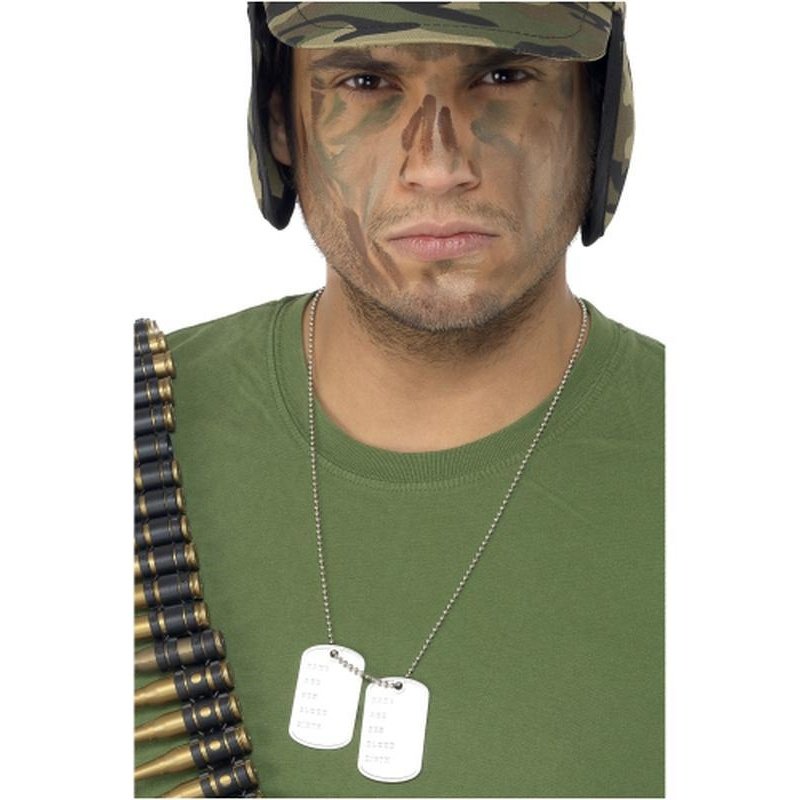 Dogtags On Chain - Jokers Costume Mega Store