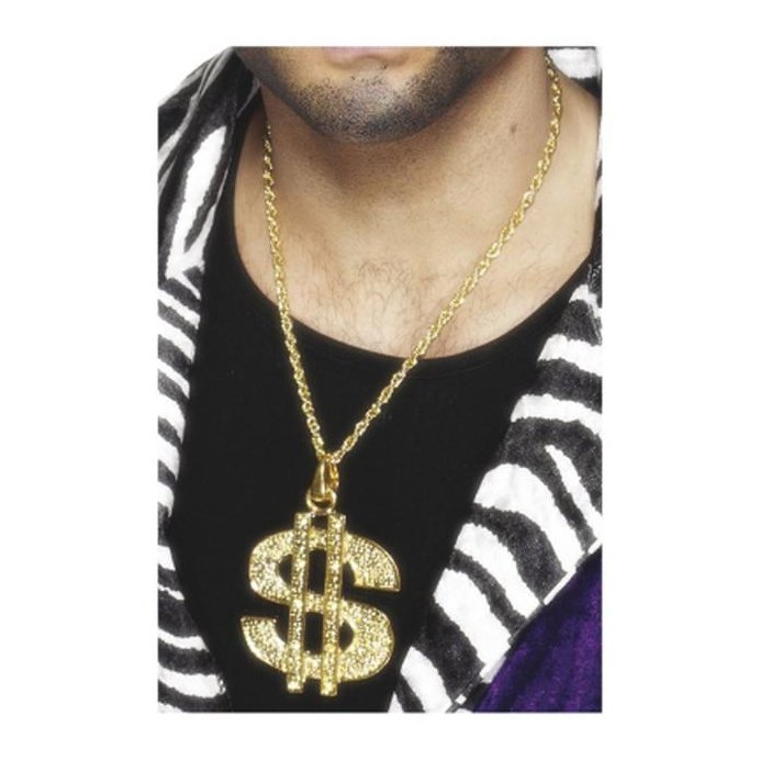 Dollar Sign Medallion - Jokers Costume Mega Store