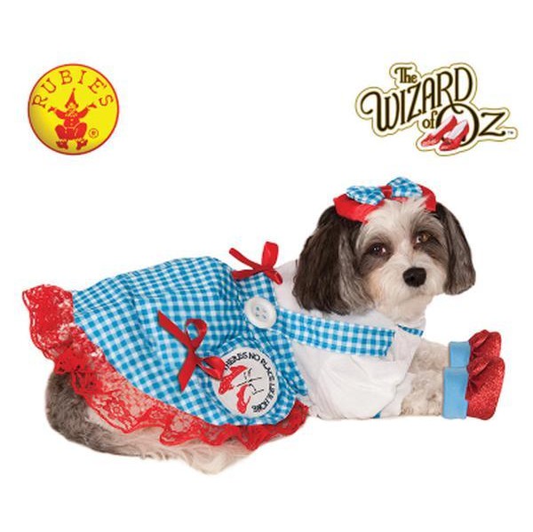 Dorothy Pet Costume Size M - Jokers Costume Mega Store