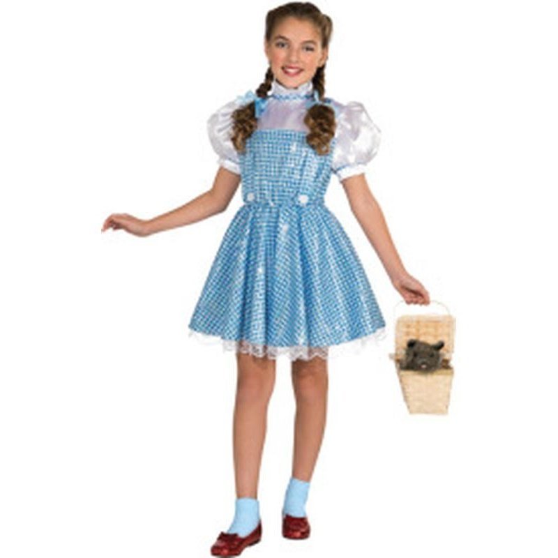 Dorothy Sequin Dress Size Toddler - Jokers Costume Mega Store
