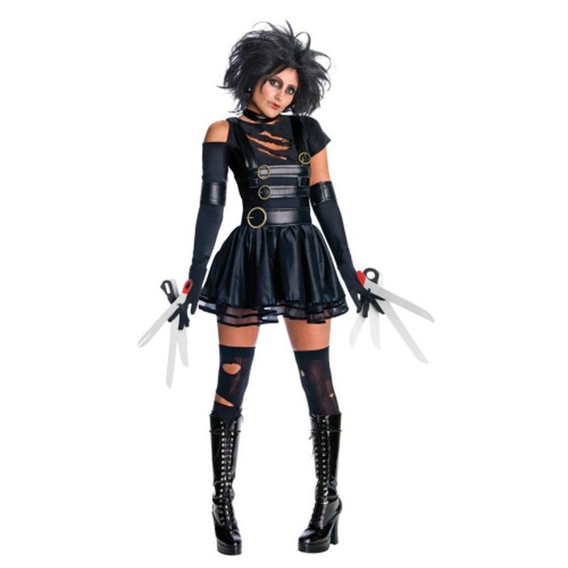 Edward Scissorhands Secret Wishes Costume Size S - Jokers Costume Mega Store