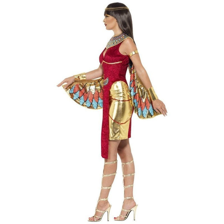 Egyptian Goddess Costume, Red - Jokers Costume Mega Store