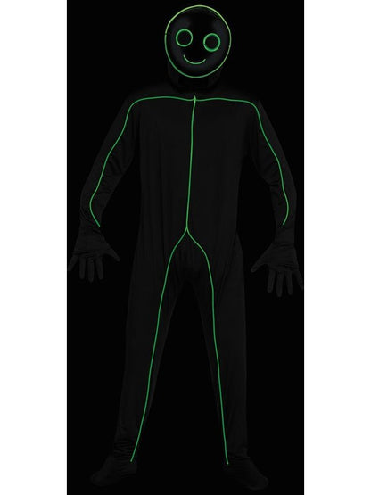 E.L. Lu Stick Figure, Adult - Jokers Costume Mega Store