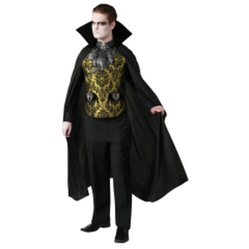 Elegant Vampire Costume Size Std - Jokers Costume Mega Store