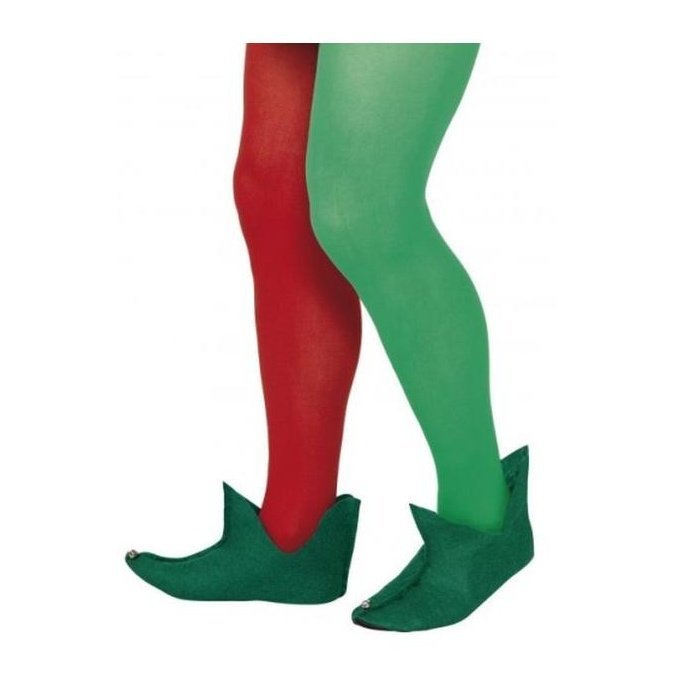 Elf Boots With Bells - Jokers Costume Mega Store