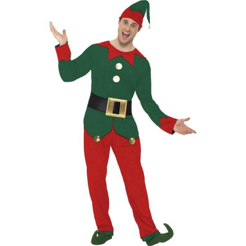 Elf Costume, with Top, Trousers, Hat & Belt - Jokers Costume Mega Store