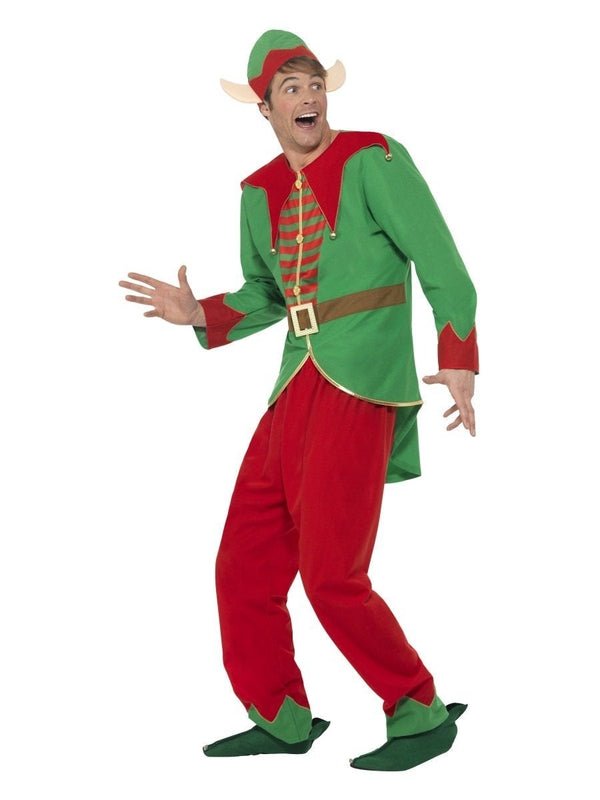 Elf Costume, with Trousers, Top, Hat & Ears - Jokers Costume Mega Store