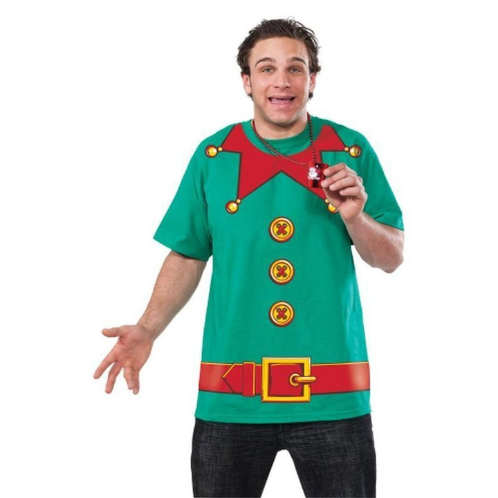 Elf Tshirt Size L - Jokers Costume Mega Store