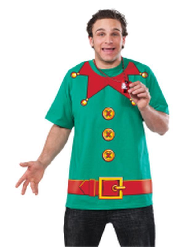 Elf Tshirt Size Xl - Jokers Costume Mega Store