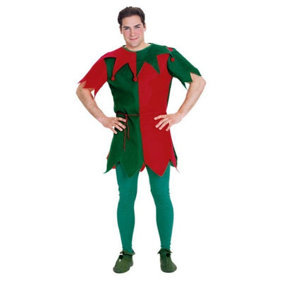 Elf Tunic Classic Size Std - Jokers Costume Mega Store