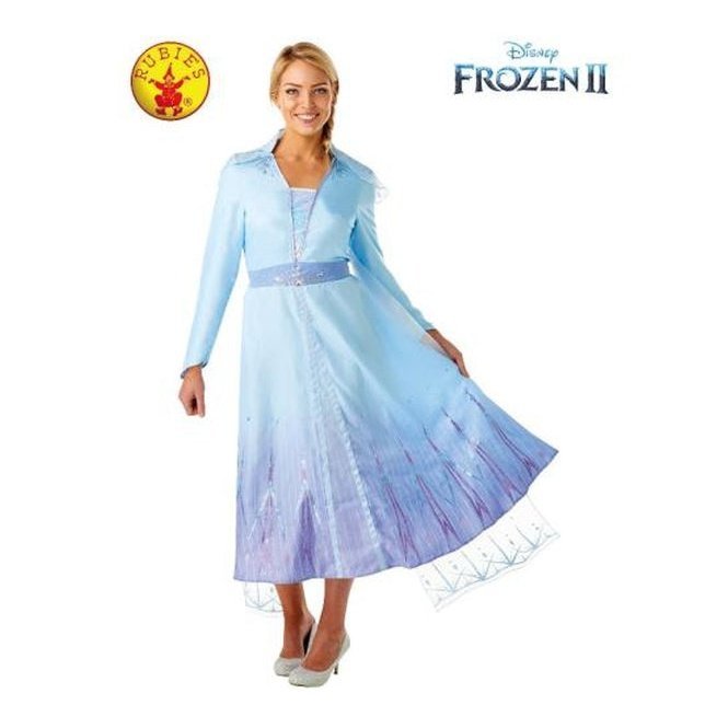 Elsa Deluxe Frozen 2 Costume, Adult - Jokers Costume Mega Store