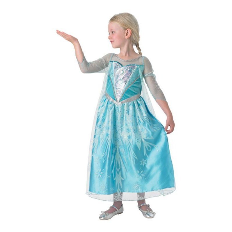 Elsa Premium Costume Age 5 6 - Jokers Costume Mega Store