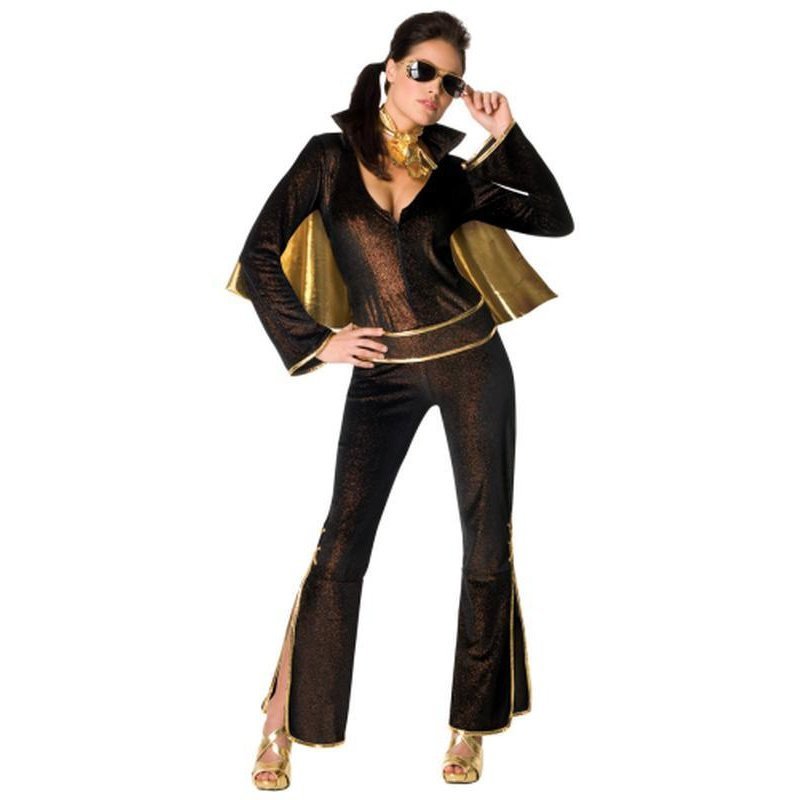 Elvis Black Secret Wishes Size S - Jokers Costume Mega Store