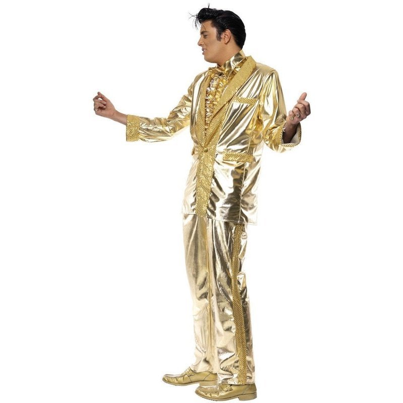 Elvis Costume Gold - Jokers Costume Mega Store