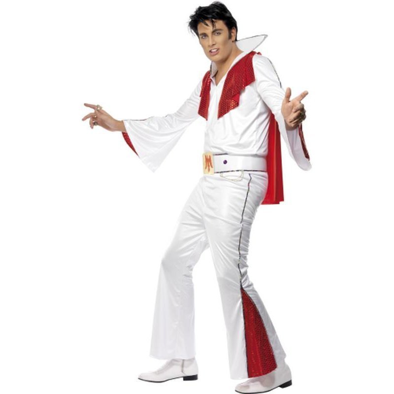 Elvis Costume Red & White - Jokers Costume Mega Store