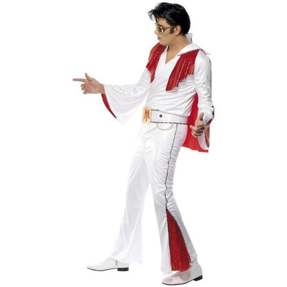 Elvis Costume Red & White - Jokers Costume Mega Store