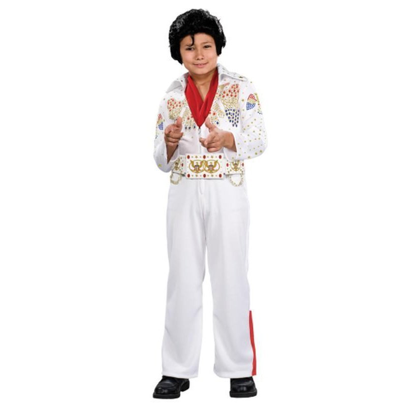 Elvis Deluxe Child Costume Size L - Jokers Costume Mega Store
