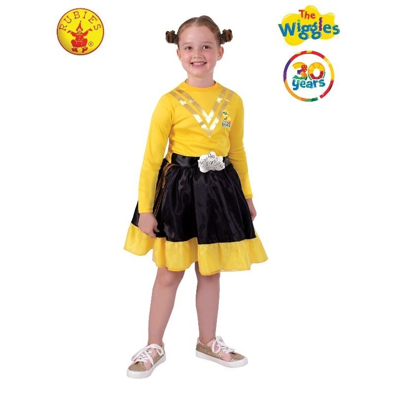 Emma Wiggle Deluxe 30 Th Anniversary Costume, Child - Jokers Costume Mega Store