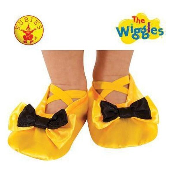 Emma Wiggle Slippers Size 3+ - Jokers Costume Mega Store