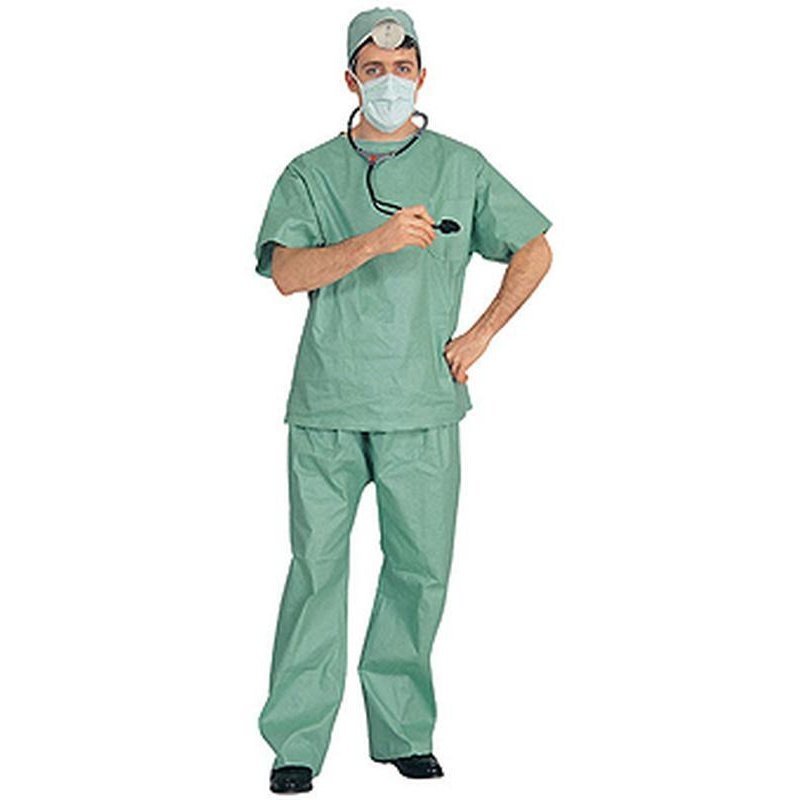 Er Doctor Costume Size Std - Jokers Costume Mega Store