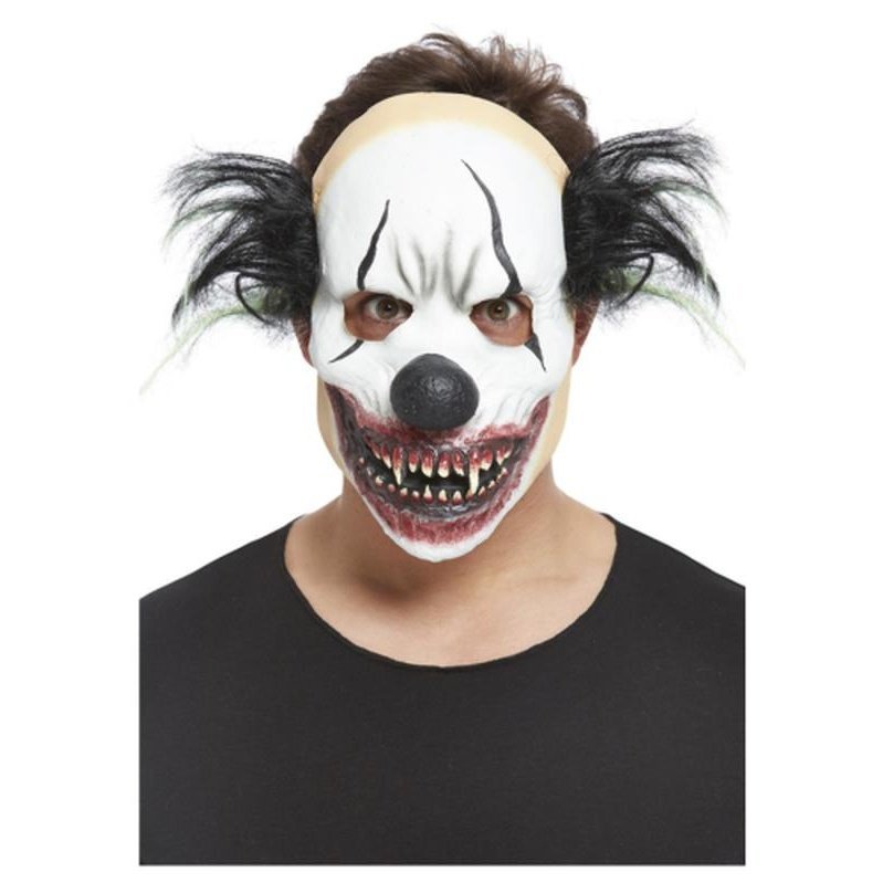 Evil Clown Mask, Latex - Jokers Costume Mega Store