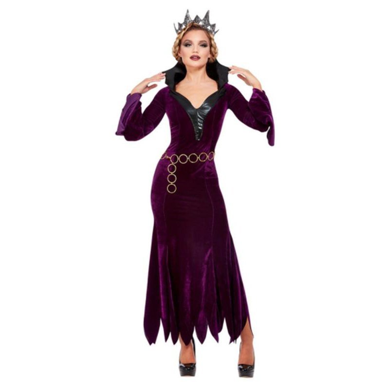 Evil Queen Costume, Purple - Jokers Costume Mega Store