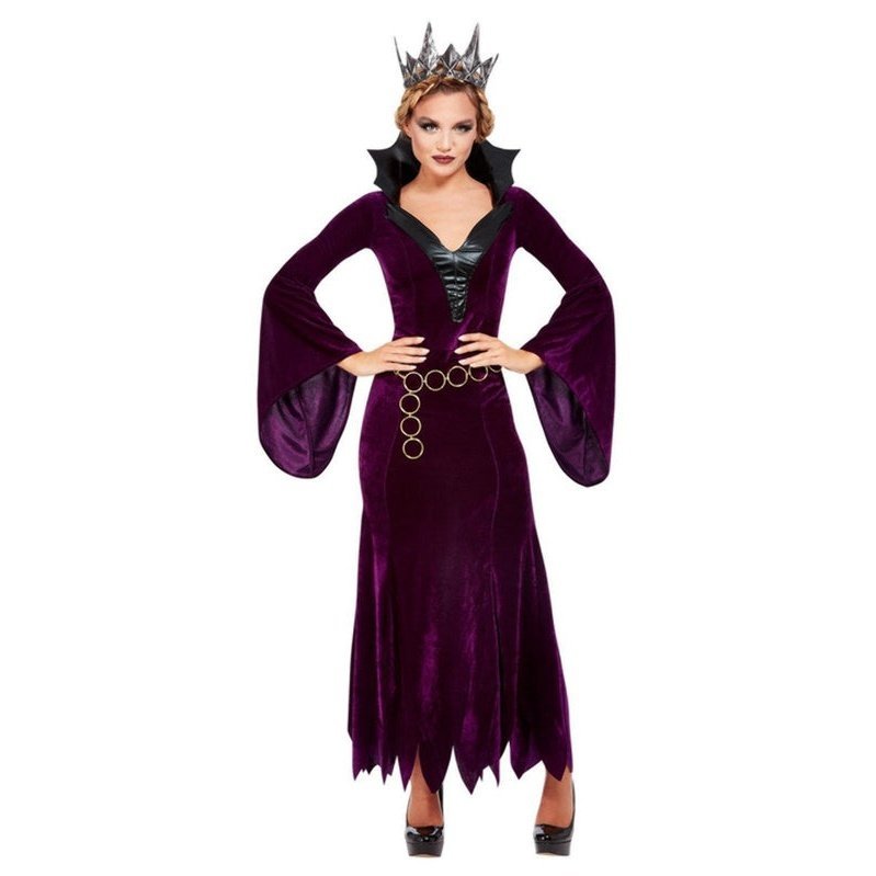 Evil Queen Costume, Purple - Jokers Costume Mega Store