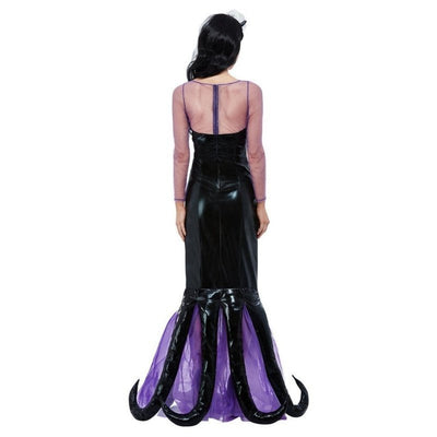 Evil Sea Witch Costume, Black - Jokers Costume Mega Store