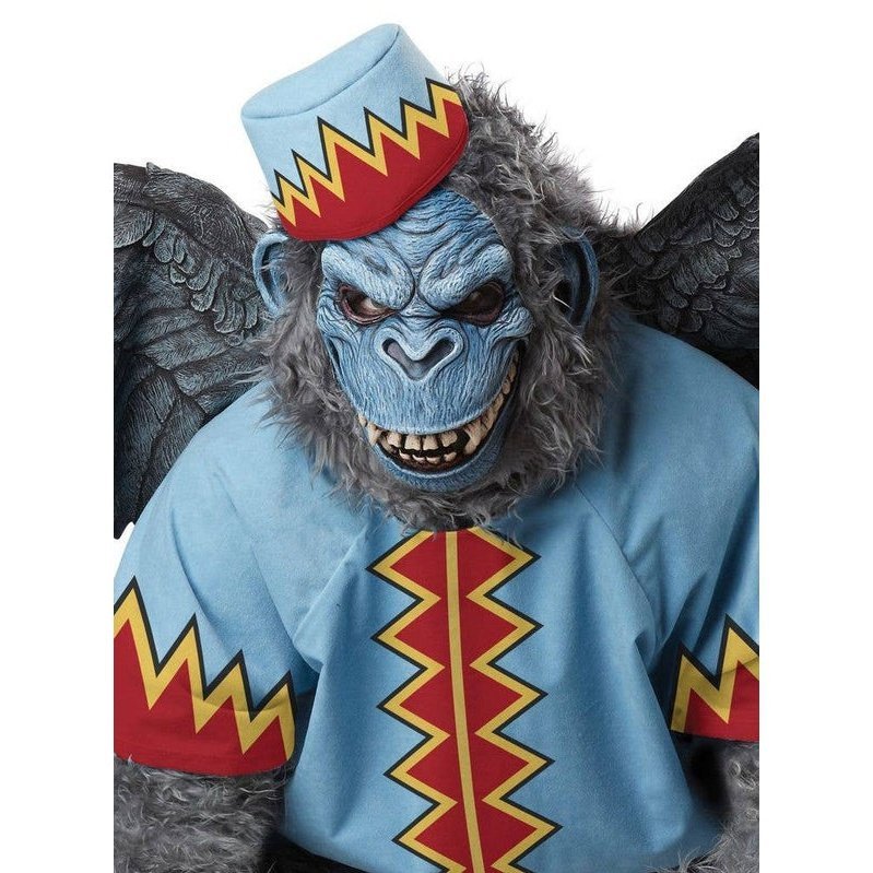 Evil Wizard Of Oz Adult's Deluxe Winged Monkey Costume - Jokers Costume Mega Store