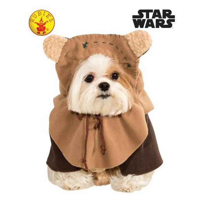 Ewok Deluxe Pet Costume Size M - Jokers Costume Mega Store