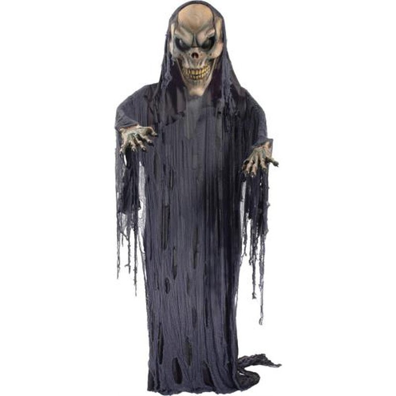 12' Hanging Skeleton Prop-Halloween Props and Decorations-Jokers Costume Mega Store